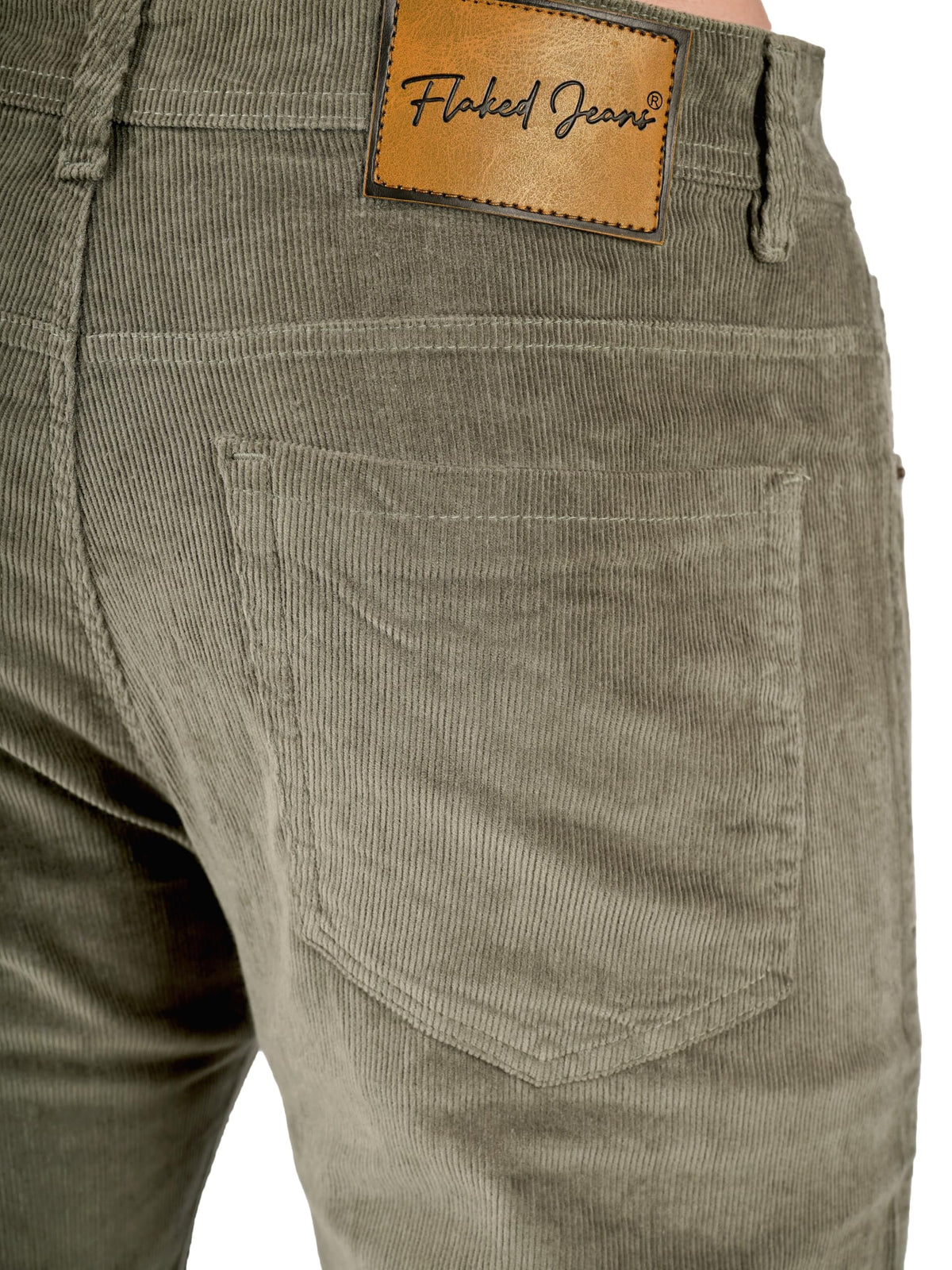 Men’s Corduroy Jeans | Mid-Rise Regular Fit | Premium Comfort, Durable Fabric size 32