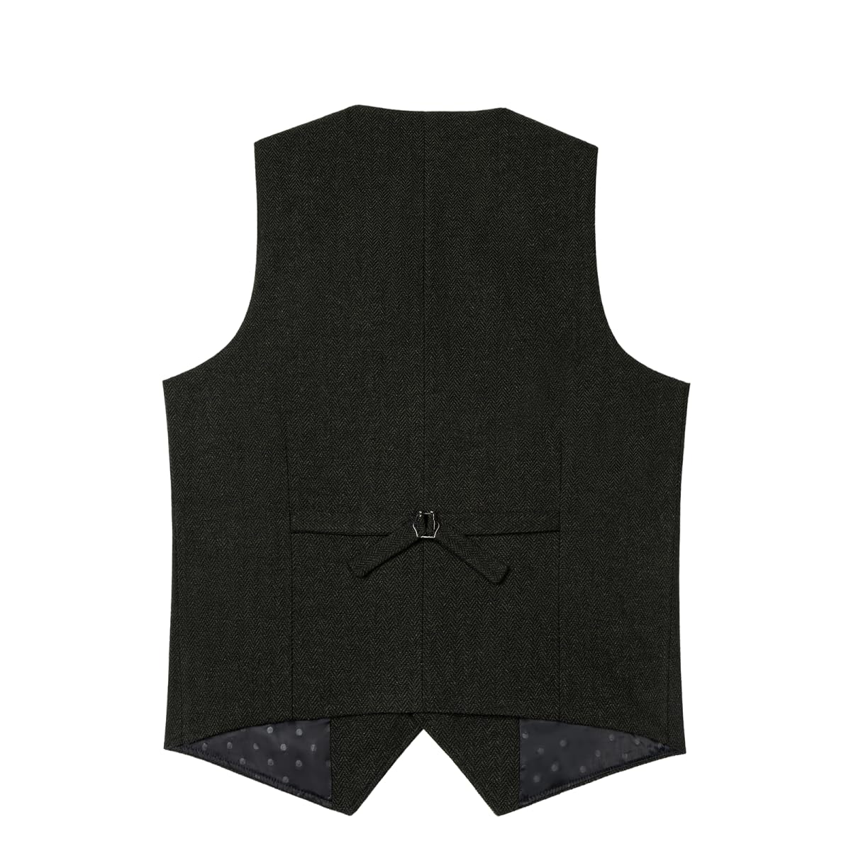 Solovedress Mens Vintage Tweed Waistcoat size L