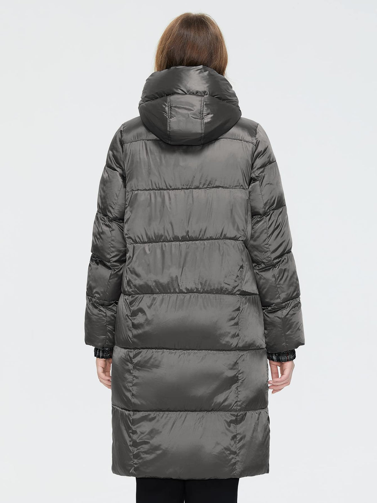 Winter Fashion Oversized Coats for Women Plus Zip Up Hooded Winter Coat Comfortable Novelty Casual Special Fashion (size L )